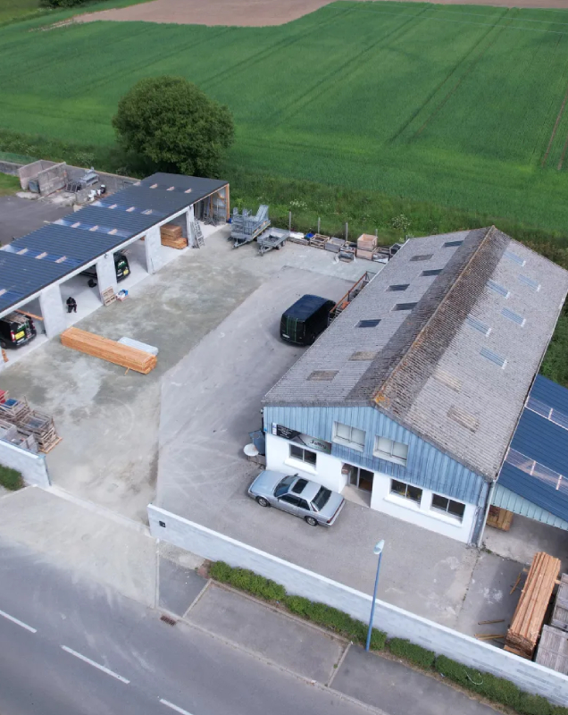 Travaux de couverture à Douarnenez