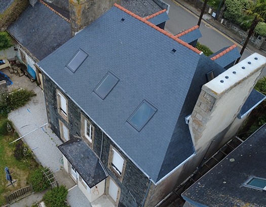 Travaux de couverture à Pouldergat et Plogonnec
