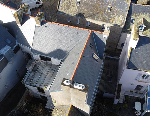 Travaux de couverture à Pouldergat et Plogonnec